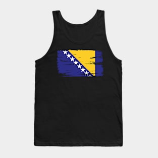 Bosnia And Herzegovina Bosnian Flag Tank Top